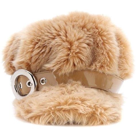 miu miu faux fur hat
